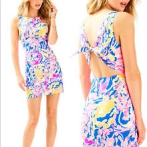 Lilly Pulitzer tie back shift